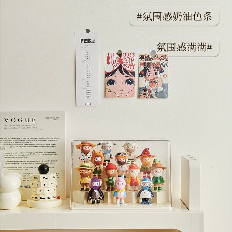 特價優惠中 🔥 積木展示盒 免組裝 收納盒 公仔展示盒 泡泡瑪特 popmart 壓克力盒 收藏盒 展示櫃 可堆疊