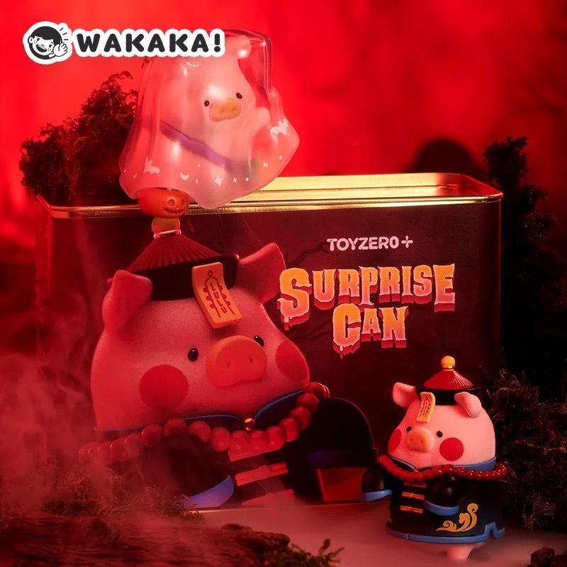 快速預購 📣 Lulu豬 驚喜滿罐 一代二代 驚嚇古墓 古堡 黑白無常 公仔 木乃伊 52toys 萬聖節 殭屍 幽靈