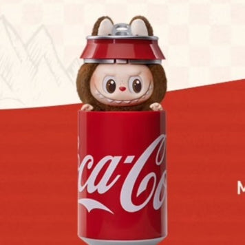 快速預購 ✅ Labubu 可口可樂掛件 確認款 隱藏 盲盒 快樂因子 公仔 驚喜特搖 毛絨娃娃 搪膠掛件 泡泡瑪特