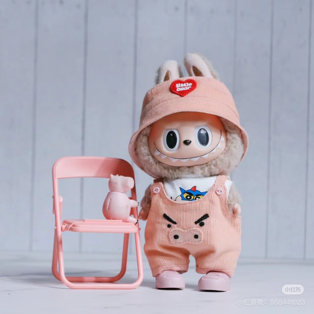 特價優惠中 🔥 Labubu 娃衣 南瓜 坐坐系列 馬卡龍系列 搪膠 毛絨 娃包 娃娃衣服 掛件 泡泡瑪特 公仔 收納包