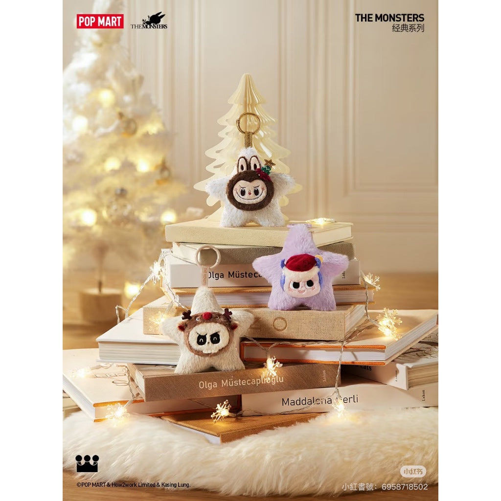 快速預購 ✅ Labubu 閃閃毛絨掛件 聖誕 毛絨掛飾 拉布布 tycoco 公仔 吊飾 泡泡瑪特 發光吊飾 聖誕裝飾