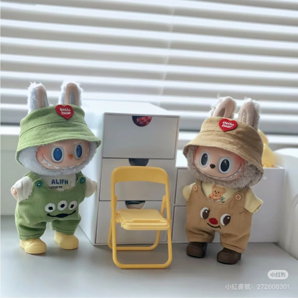 特價優惠中 🔥 Labubu 娃衣 南瓜 坐坐系列 馬卡龍系列 搪膠 毛絨 娃包 娃娃衣服 掛件 泡泡瑪特 公仔 收納包