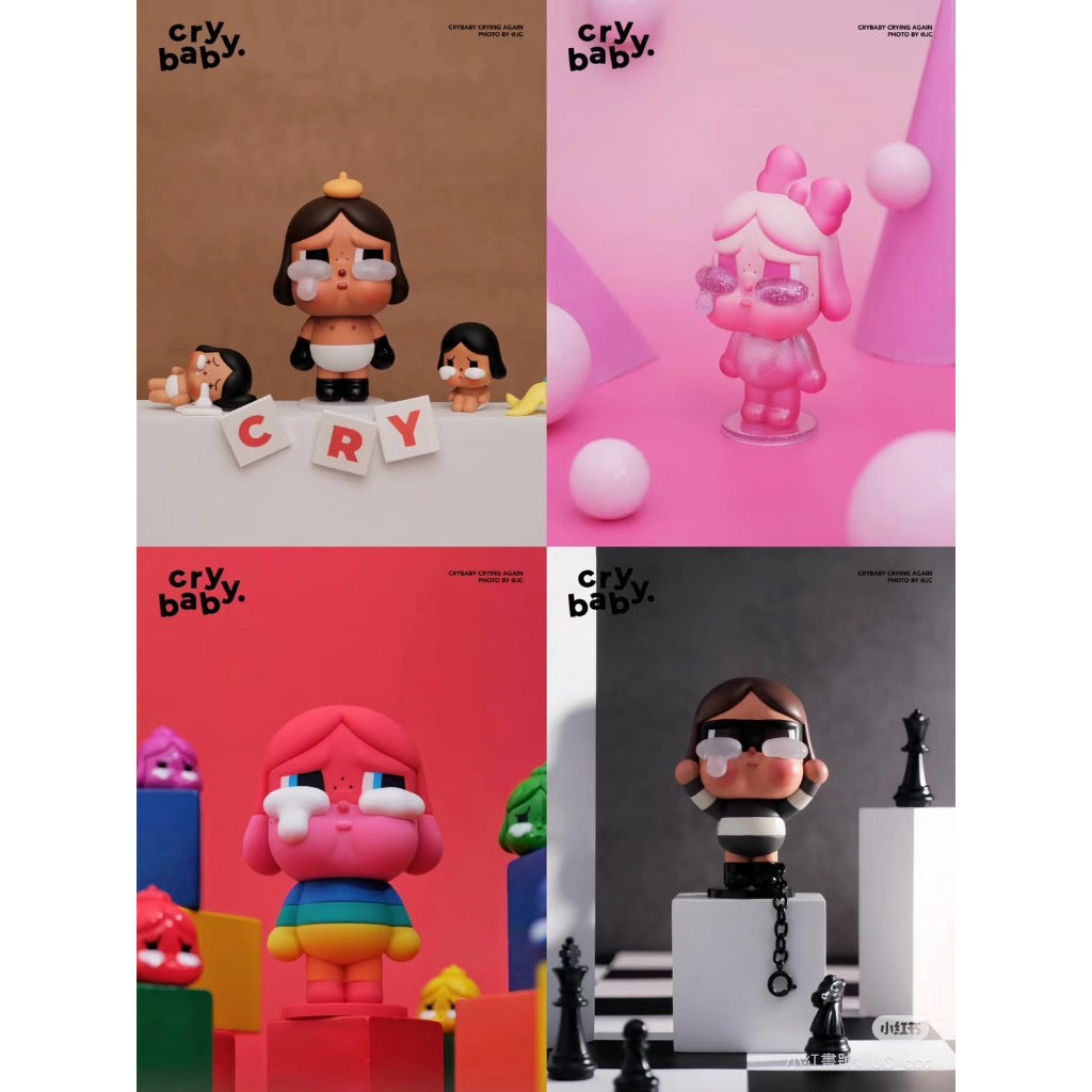 快速預購 ✅ 哭娃 眼淚工廠 Crybaby 確認款 隱藏 初生 泡泡瑪特 愛麗絲 心碎女王 popmart 哭哭兔
