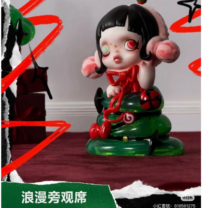 快速預購 ✅  Skullpanda 許願時間到 確認款 盲盒 盒玩 聖誕 隱藏 公仔 泡泡瑪特 願望頌歌 雪地詩人