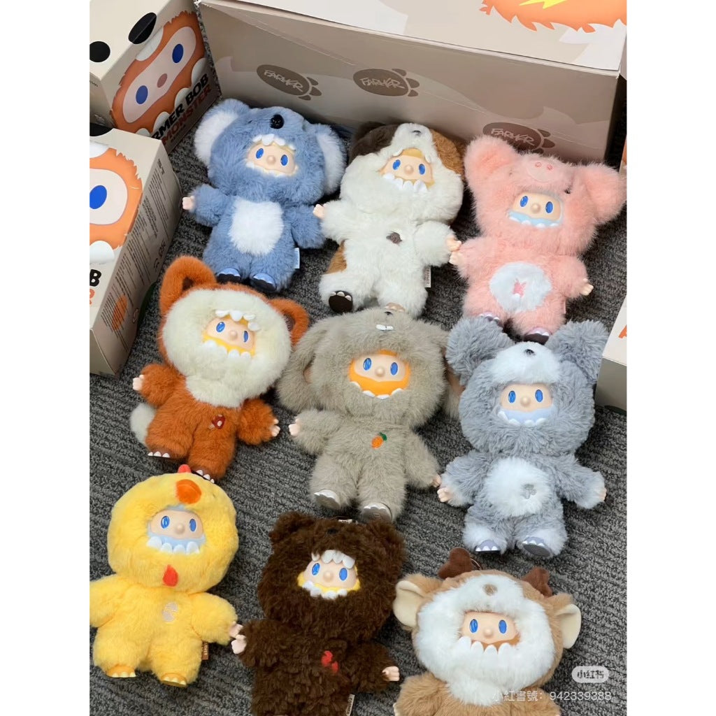 快速預購 ⚡ BOB 初代怪奇守護者 系列 搪膠 確認款 掛件 尋找獨角獸 FARMER BOB 娃娃 公仔 毛絨公仔