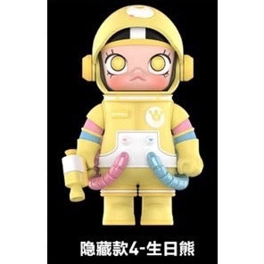 隱藏超優惠 ✅ Molly 100% 二代 泡泡瑪特 Pop mart  MEGA SPACE 100% 確認款 宇航員