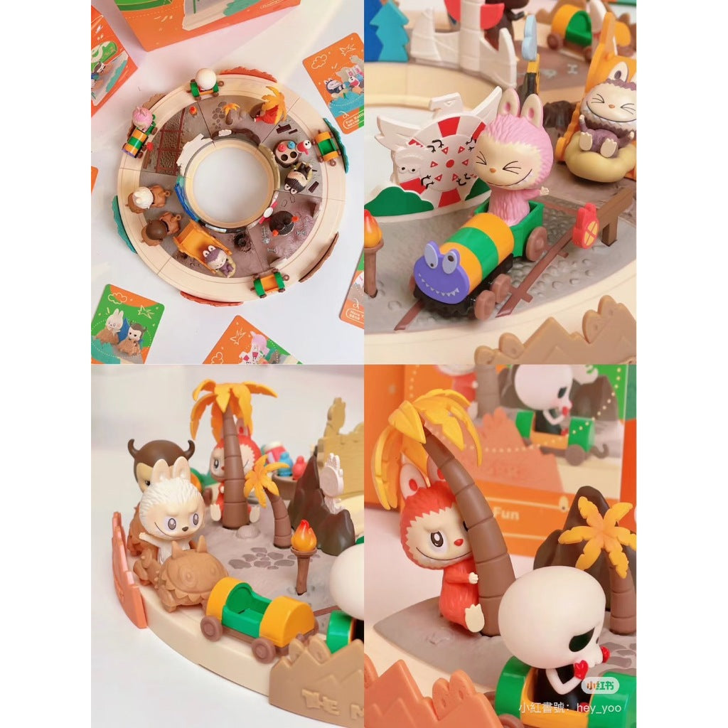 快速預購 ✅ Labubu 一起玩遊戲 系列 確認款 隱藏 盲盒 泡泡瑪特 公仔 popmart 火車向前衝 空中旋轉