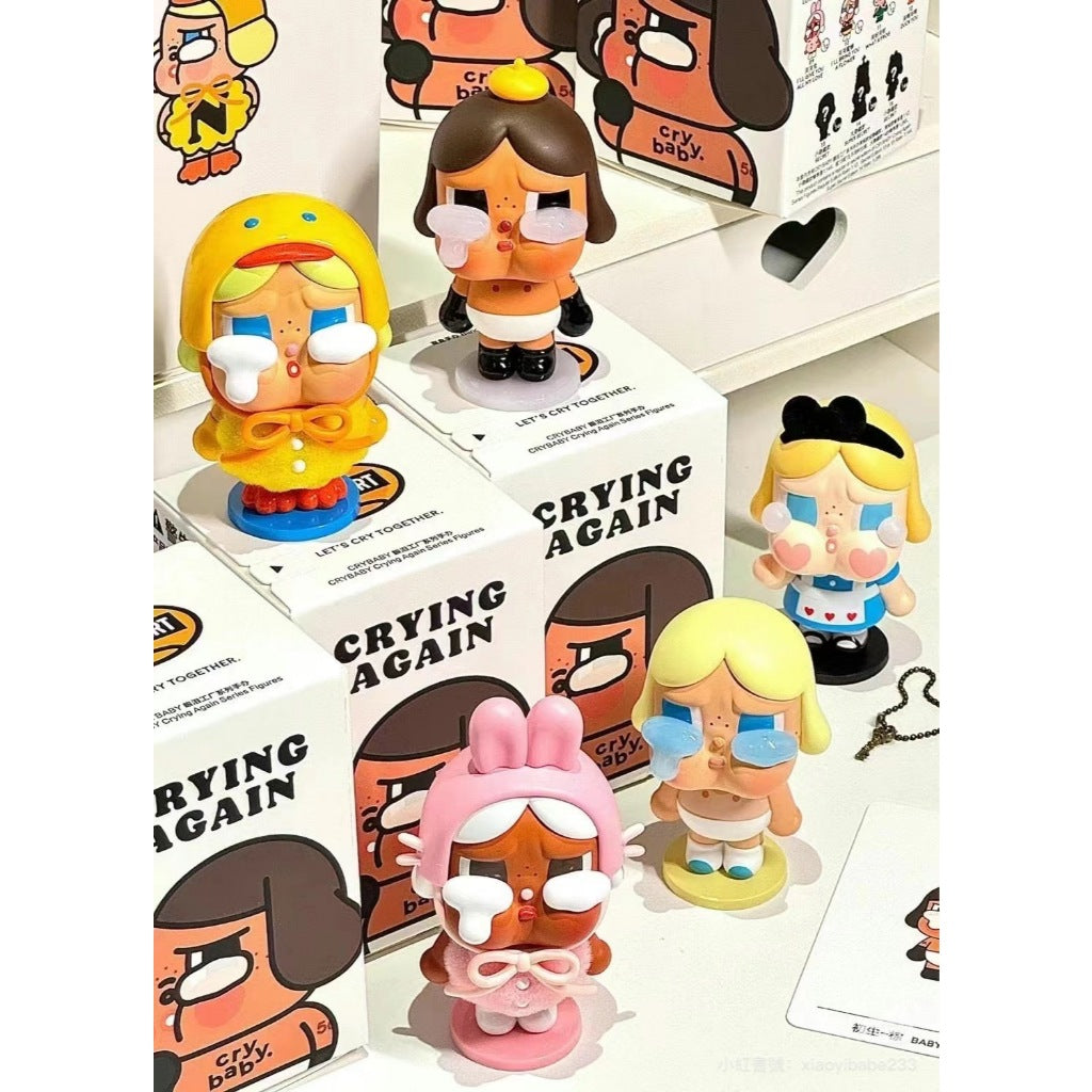 快速預購 ✅ 哭娃 眼淚工廠 Crybaby 確認款 隱藏 初生 泡泡瑪特 愛麗絲 心碎女王 popmart 哭哭兔