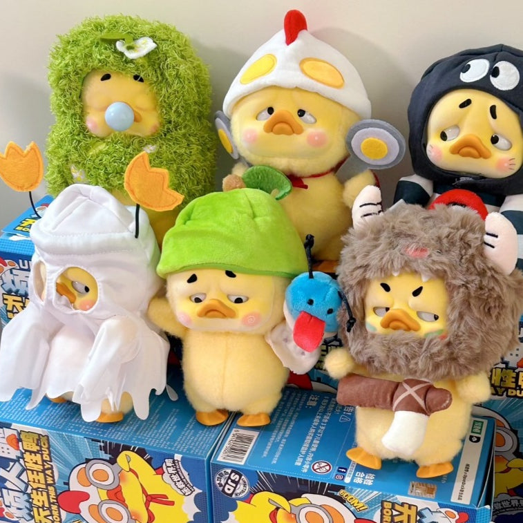 快速預購 ✅ 天生任性鴨 確認款 拯救世界鴨 19八3 公仔 盲盒 偷摸時間鴨 別來搗蛋鴨 搪膠毛絨娃娃 毛絨娃娃