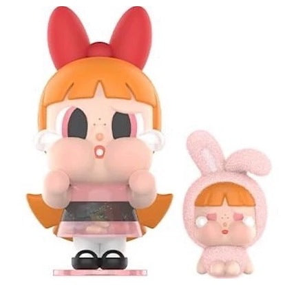 快速預購 ✅ 哭娃 飛天小女警 【中娃】 Crybaby 確認款 公仔 花花 泡泡 毛毛 吊卡 泡泡瑪特 手辦