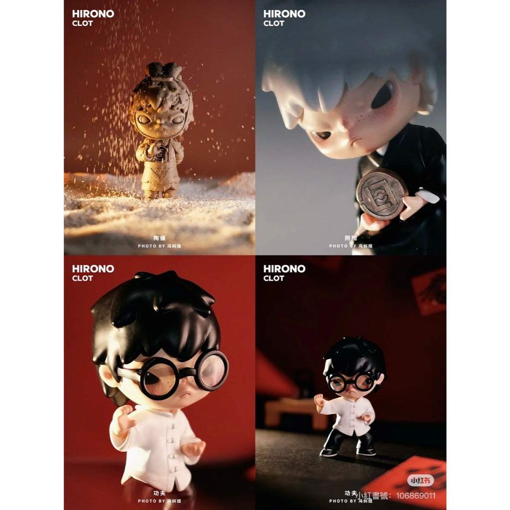 快速預購 ✅ 小野 CLOT 確認款 新國風 陳冠希 Hirono 泡泡瑪特 popmart 公仔 陰陽 華人 隱藏 凝