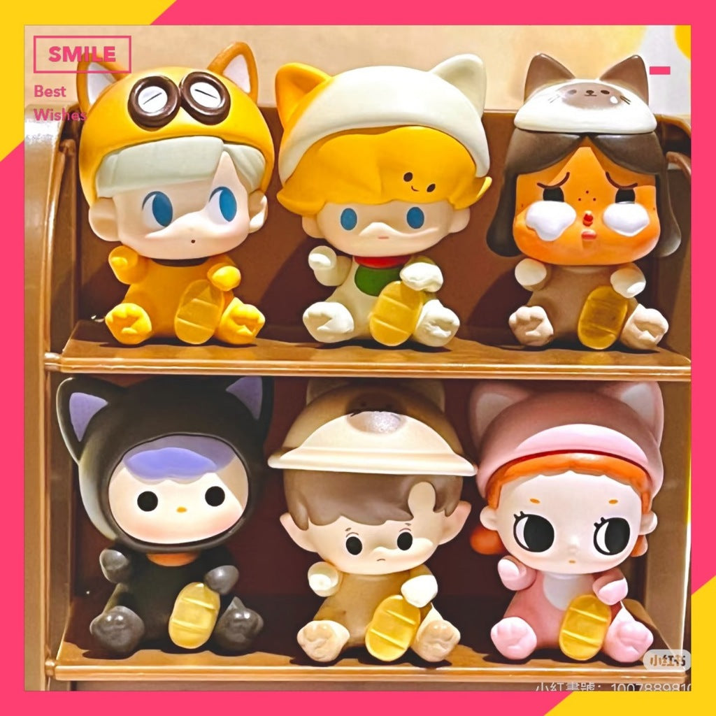 快速預購 ✅ 招財貓貓萌粒 泡泡萌粒 pop bean 食玩 迷你公仔 泡泡瑪特 萌粒收納 招財貓 labubu 異形瓶