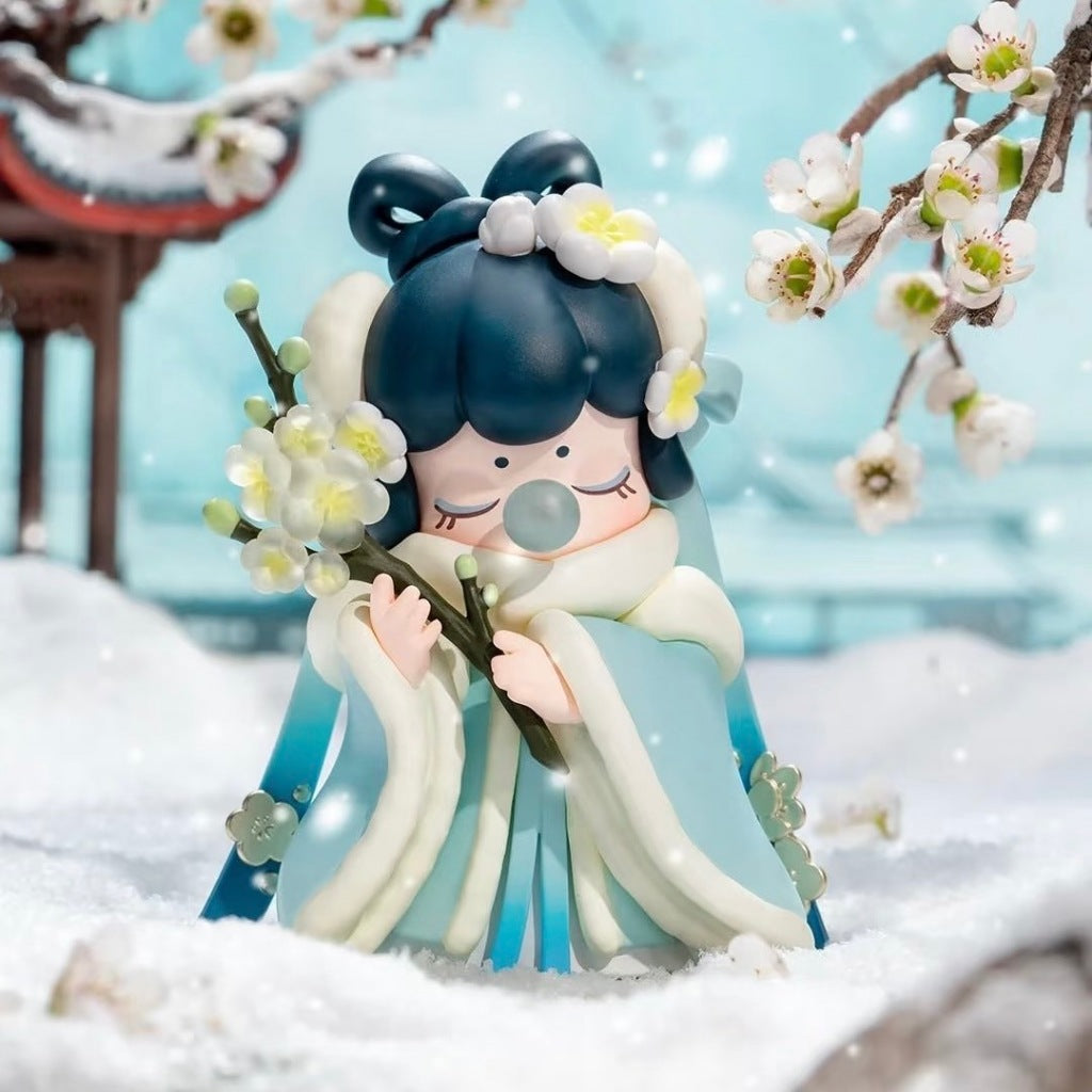 快速預購 ✅ Nanci 詩情畫意 隱藏 確認款 若来 rolife 國風 端盒 公仔 眾裡尋他千百度 庄生曉夢迷蝴蝶