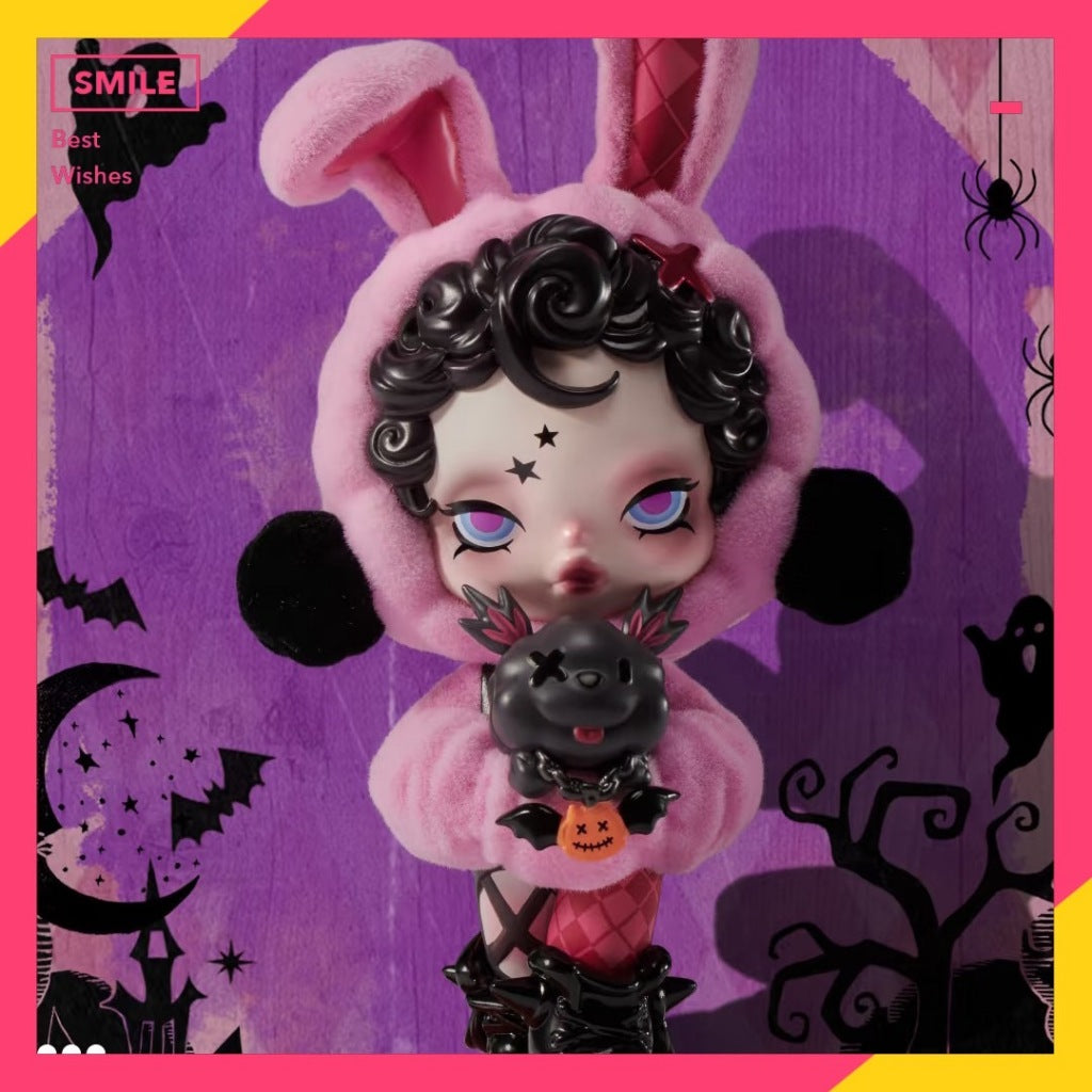 在台現貨 ✅ Skullpanda 萬聖訪客吊卡 泡泡瑪特 popmart 萬聖節 訪客 手辦 公仔 SP 節日限定