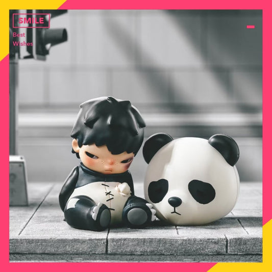 快速預購 ✅ 小野 人偶熊貓吊卡 熊貓吊卡 公仔 泡泡瑪特 popmart 手辦 盲盒 盲抽 盒玩 hirono