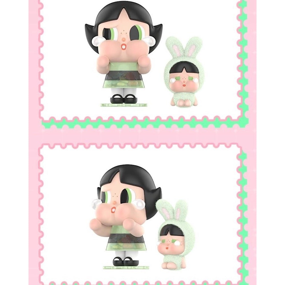 快速預購 ✅ 哭娃 飛天小女警 【中娃】 Crybaby 確認款 公仔 花花 泡泡 毛毛 吊卡 泡泡瑪特 手辦