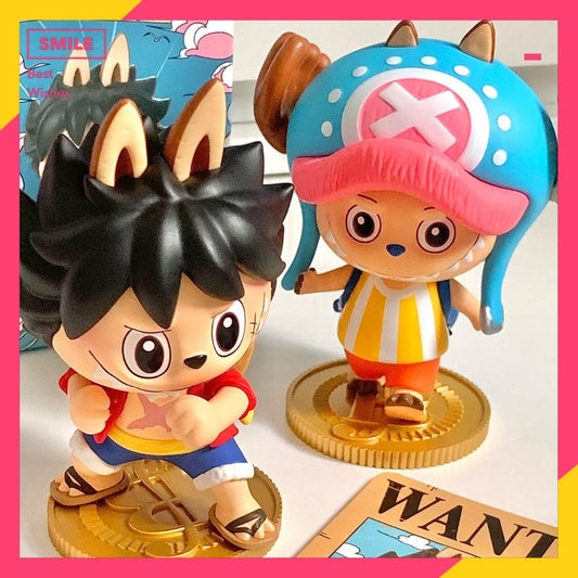 快速預購 ✅ Labubu 海賊王 確認款 隱藏 泡泡瑪特 拉布布 盲盒 公仔 喬巴 魯夫 蒙奇D 路飛 popmart