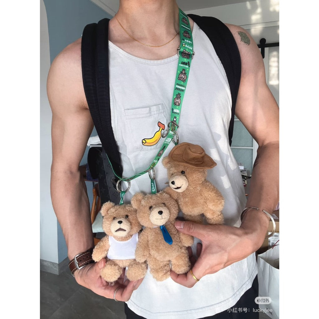 快速預購 ✅ Ted2 泰迪熊 毛絨掛件 確認款 泡泡瑪特共鳴 盲盒 公仔 可動毛絨娃娃 手辦 popmart 娃娃