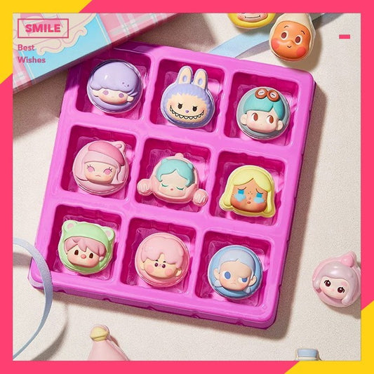 快速預購 ✅ 馬卡龍甜品萌粒 泡泡萌粒 pop bean 食玩 迷你公仔 泡泡瑪特 萌粒收納  labubu 異形瓶