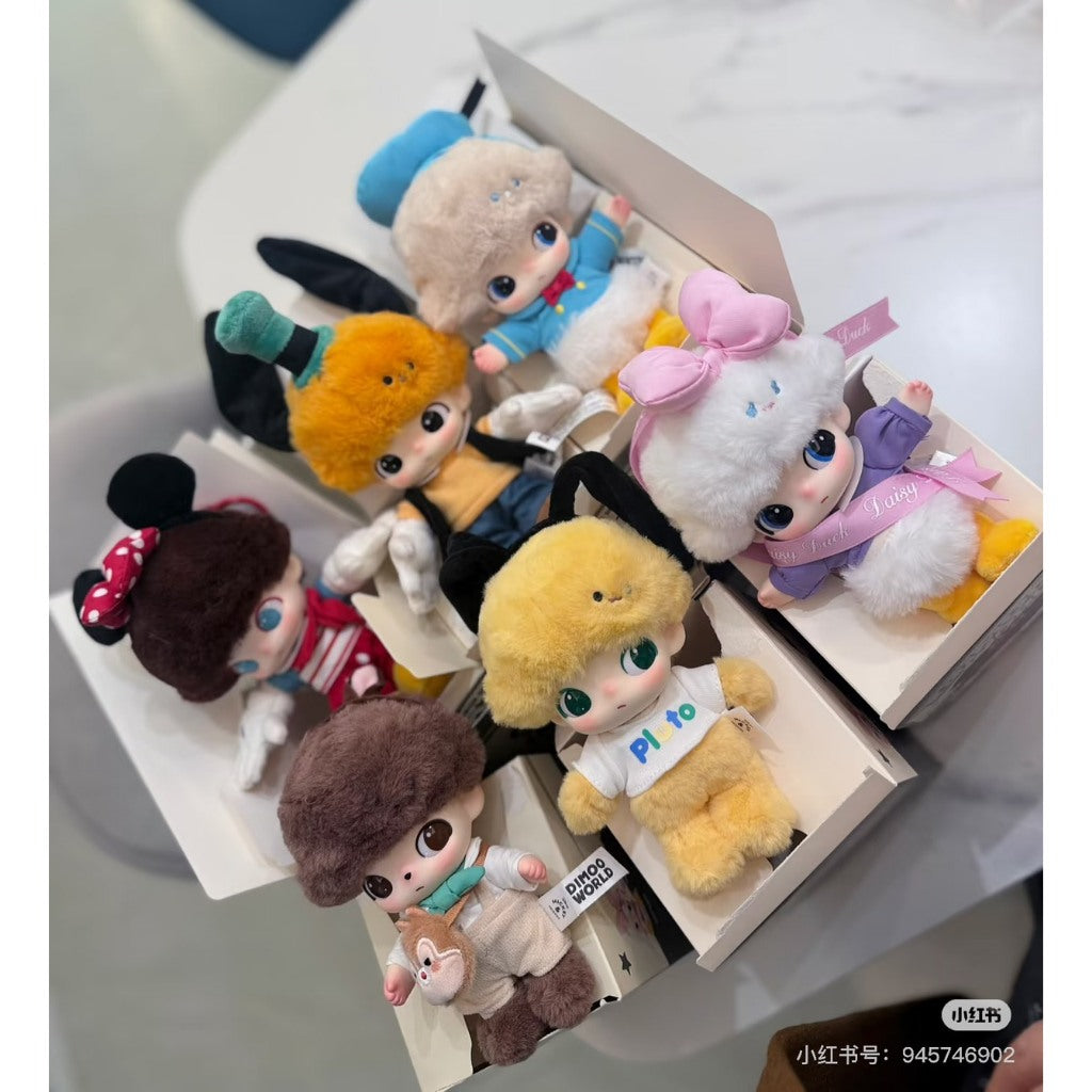 快速預購🔥 Dimoo 迪士尼搪膠聯名 確認款 盲盒 泡泡瑪特 公仔 popmart 奇奇和蒂蒂 米妮的氣球 毛絨娃娃