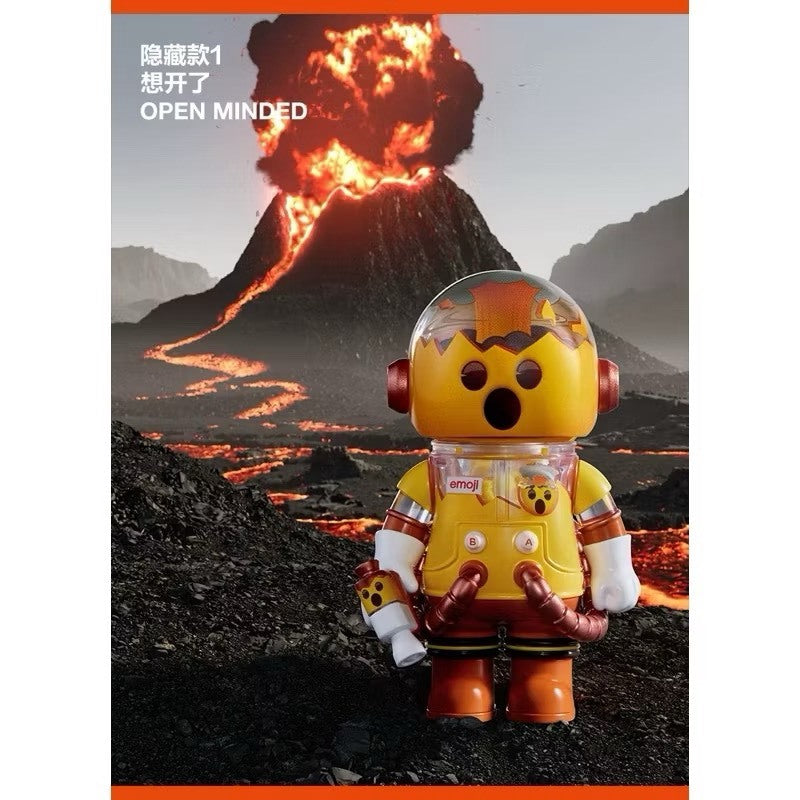 快速預購 ⚡ Molly 100% emoji 四代 泡泡瑪特 Pop mart MEGA SPACE 確認款 公仔