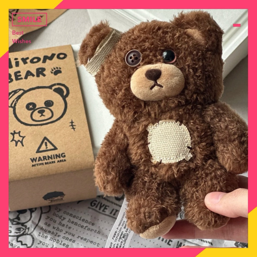 快速預購 ✅ 小野熊毛絨公仔 娃娃 掛件 Hirono 小野 泡泡瑪特 popmart living wild 熊偶