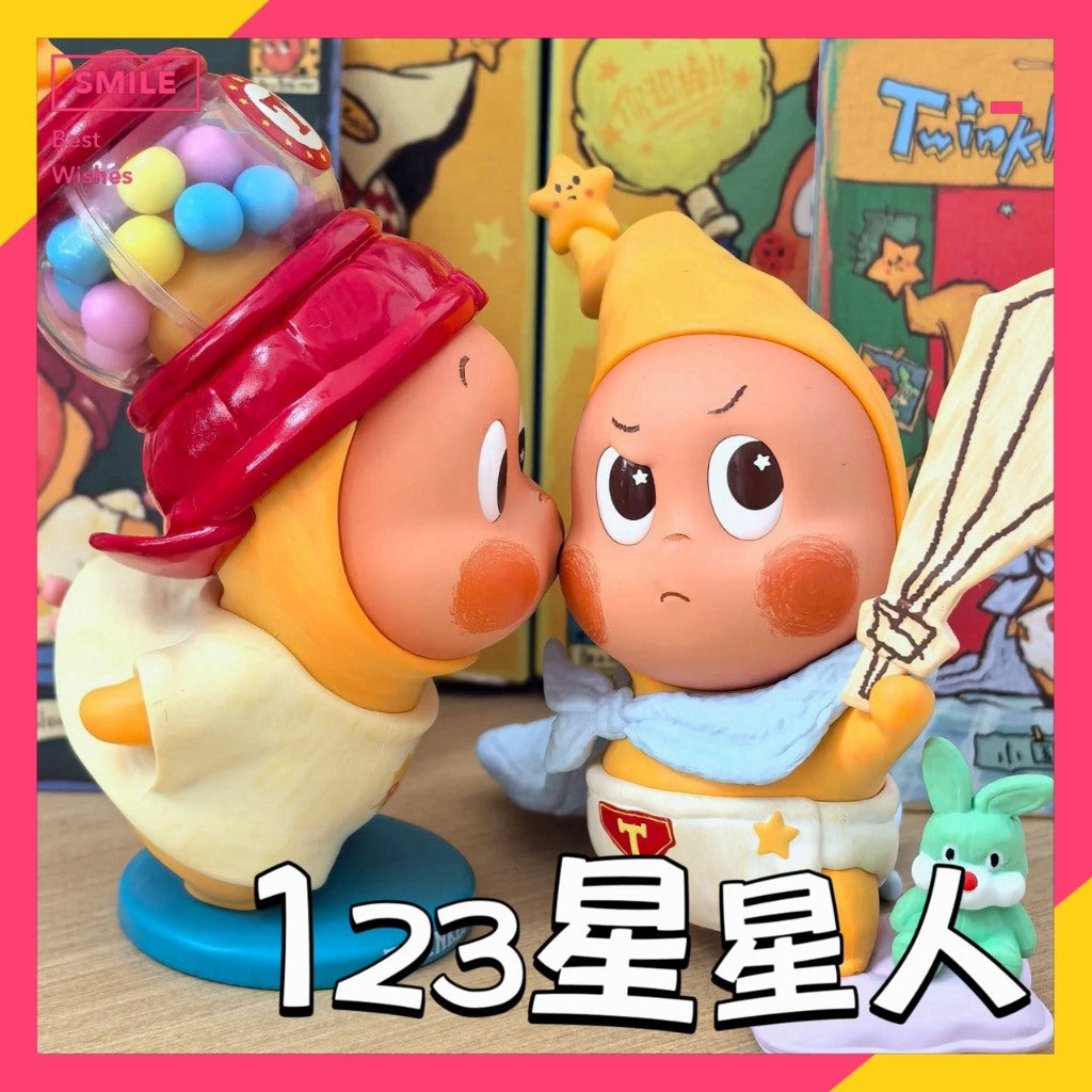 快速預購⚡ 123 星星人 確認款 泡泡瑪特 popmart 公仔 盲盒 一起摘星星吧 隱藏 吹泡泡 蹺蹺板 環遊世界