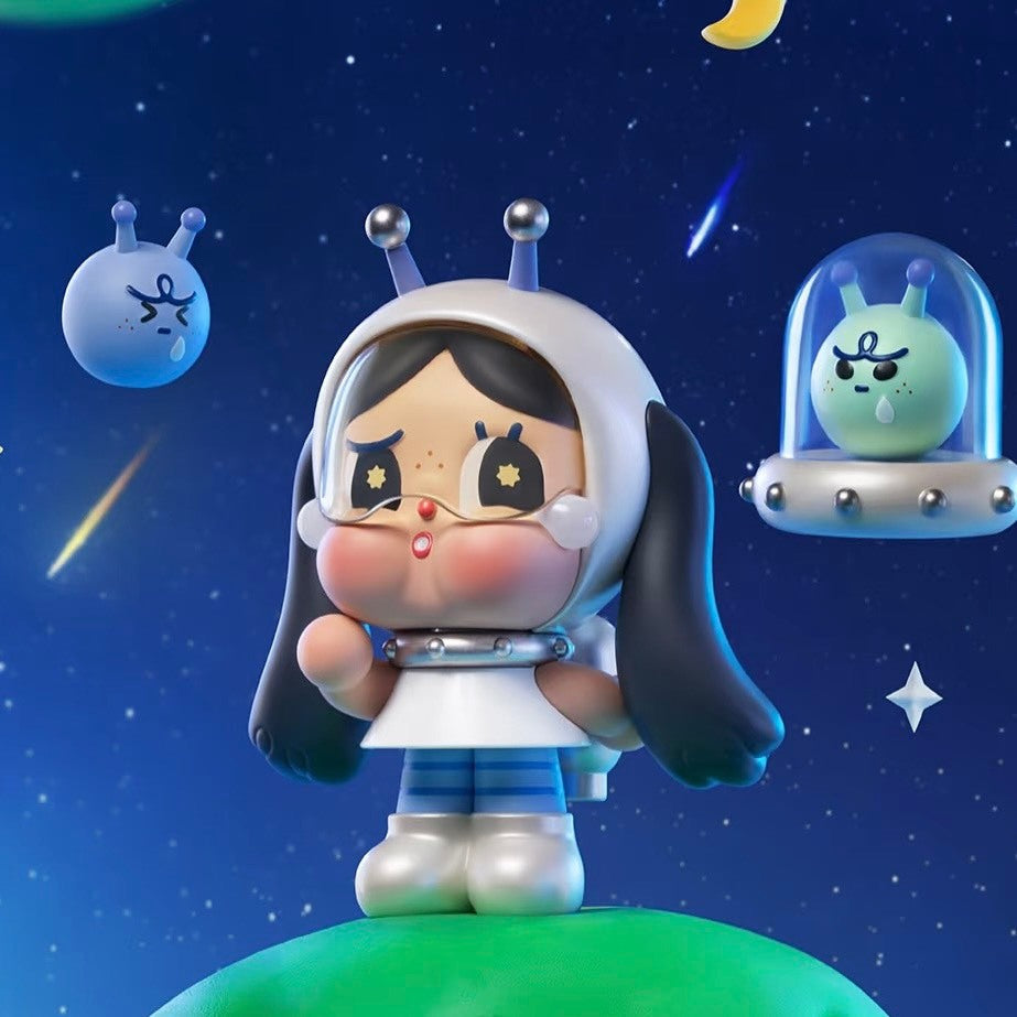 現貨秒發 ✅ 哭娃 哭泣銀河 吊卡 宇宙女孩 泰國限定 泡泡瑪特 cry baby popmart 公仔 手辦 宇航員