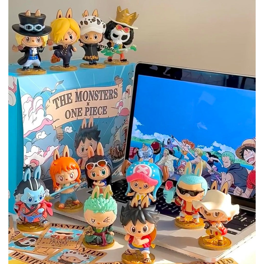 快速預購 ✅ Labubu 海賊王 確認款 隱藏 泡泡瑪特 拉布布 盲盒 公仔 喬巴 魯夫 蒙奇D 路飛 popmart