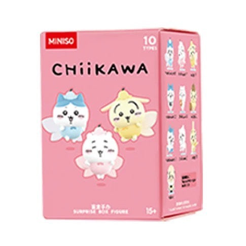 快速預購🔥 Miniso 吉伊卡哇 快樂伙伴 確認款 盲盒 名創優品 烏薩奇 小八 chiikawa 公仔 精靈 飛鼠