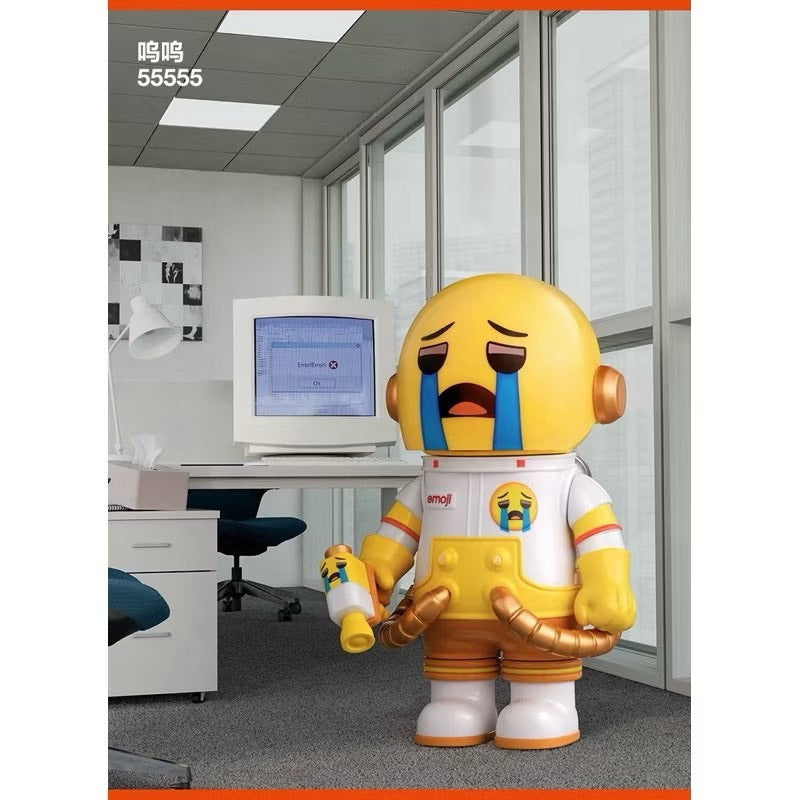 快速預購 ⚡ Molly 100% emoji 四代 泡泡瑪特 Pop mart MEGA SPACE 確認款 公仔