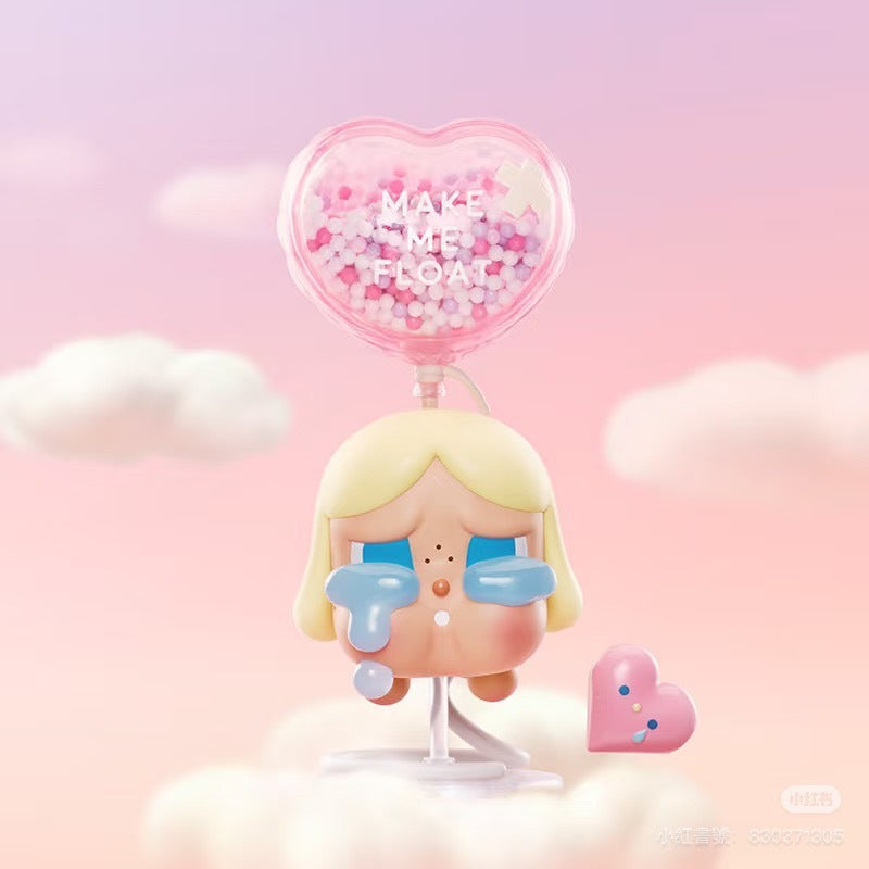 快速預購🔥 哭娃 甜在一起 毛絨搪膠掛件 耳機包 燈芯絨單肩包 漂浮 泡泡瑪特 公仔 CRY BABY 吊卡 哭哭熊