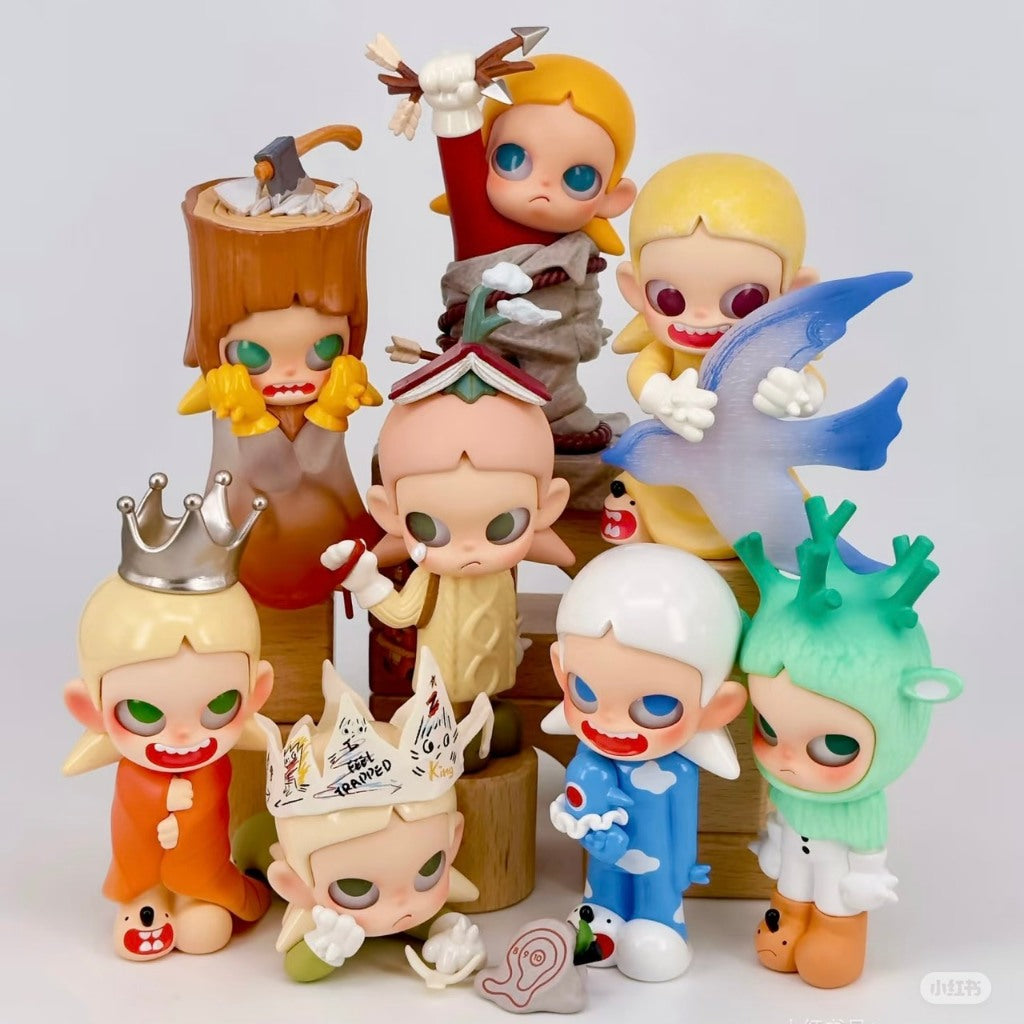 快速預購 ✅ Zsiga 沿線走的人 確認款 隱藏 泡泡瑪特 盲盒 公仔 popmar 日記 讓風灌滿口袋 射箭的人