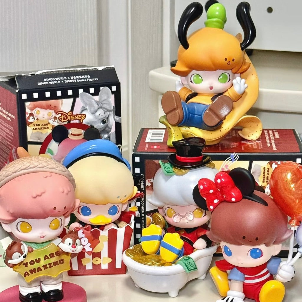 快速預購🔥 Dimoo 迪士尼聯名 確認款 盲盒 泡泡瑪特 公仔 popmart 威力號船長 奇奇蒂蒂的美夢 經典米奇