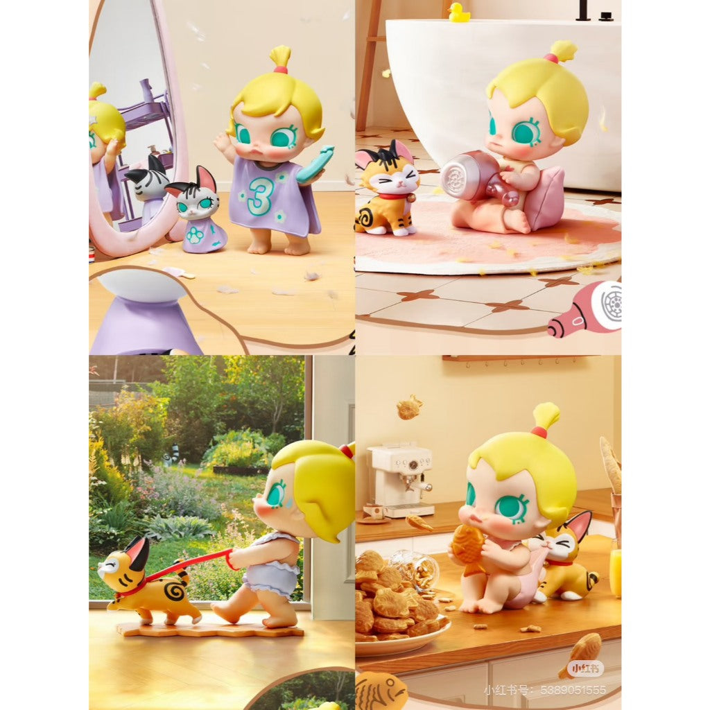 快速預購 ✅ Molly 喵趣橫生 確認款 泡泡瑪特 茉莉 公仔 隱藏 花式喝牛奶 助你為王 一起撐傘吧 popmart