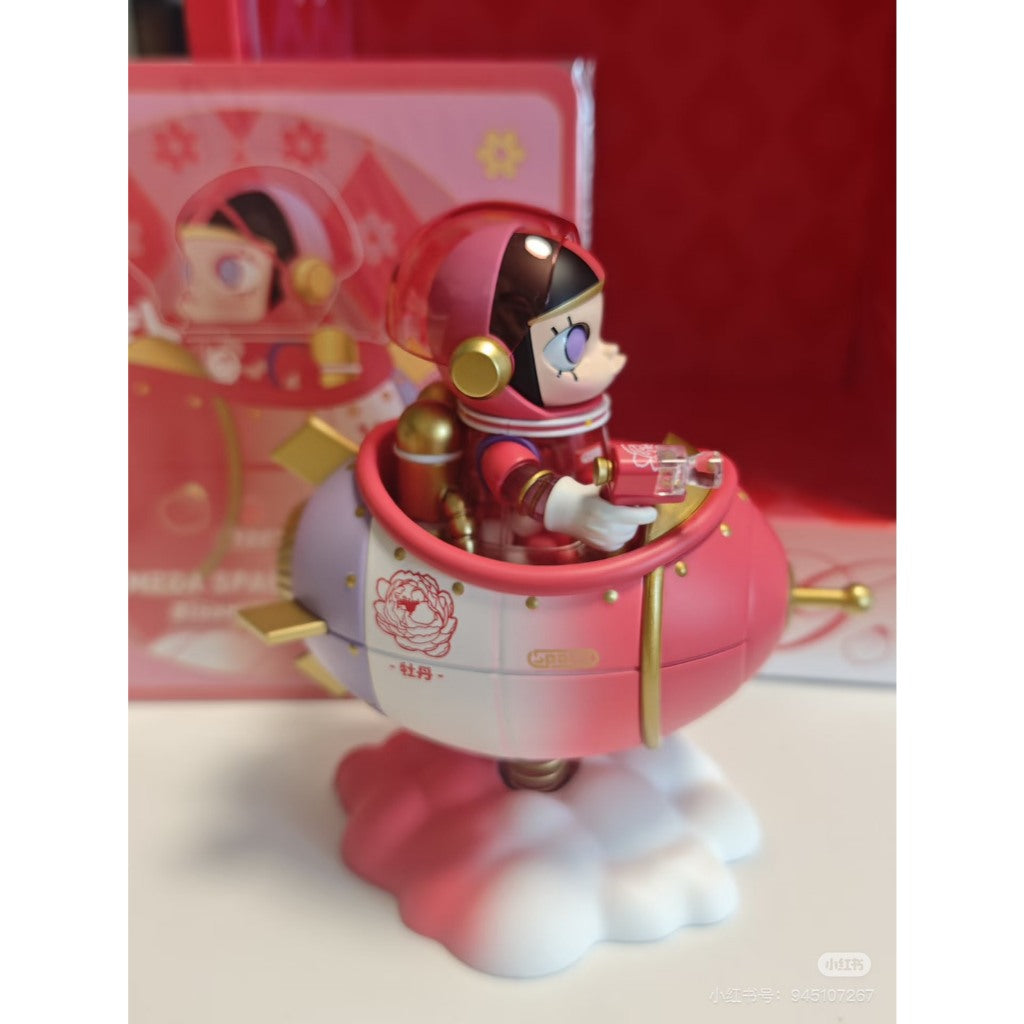 快速預購 ✅ Molly 綻放 100% 牡丹 吊卡 中國限定 泡泡瑪特 MEGA SPACE 100% 確認款 宇航員