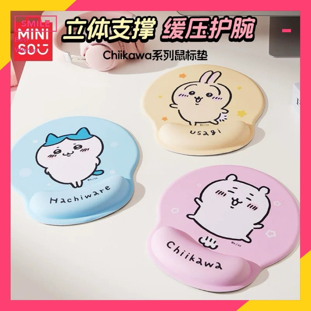 快速預購🔥 Miniso 吉伊卡哇 鼠標墊 滑鼠墊 名創優品 烏薩奇 小八 chiikawa 電腦周邊 537 兔子