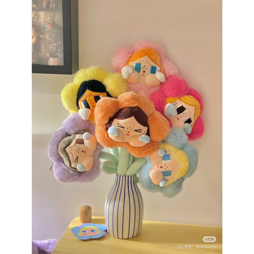 快速預購🔥 哭娃 毛絨花束 確認款 悲傷俱樂部 泡泡瑪特 公仔 CRY BABY popmart 娃娃 櫻桃紅 隱藏