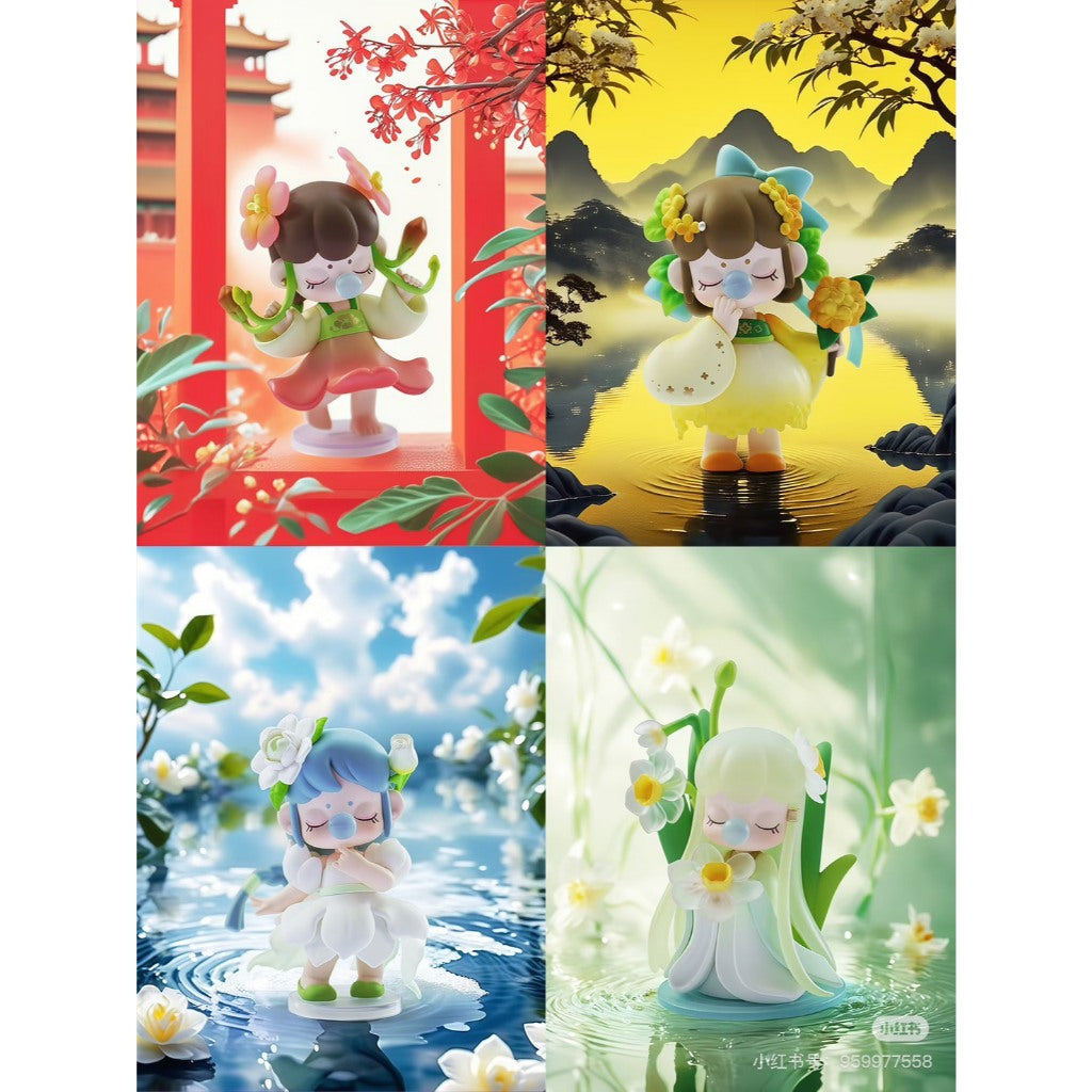 快速預購 ✅ Nanci 花間集 隱藏 確認款 若来 rolife 國風 端盒 公仔 懸花 囡茜 水仙花 櫻花 梔子花