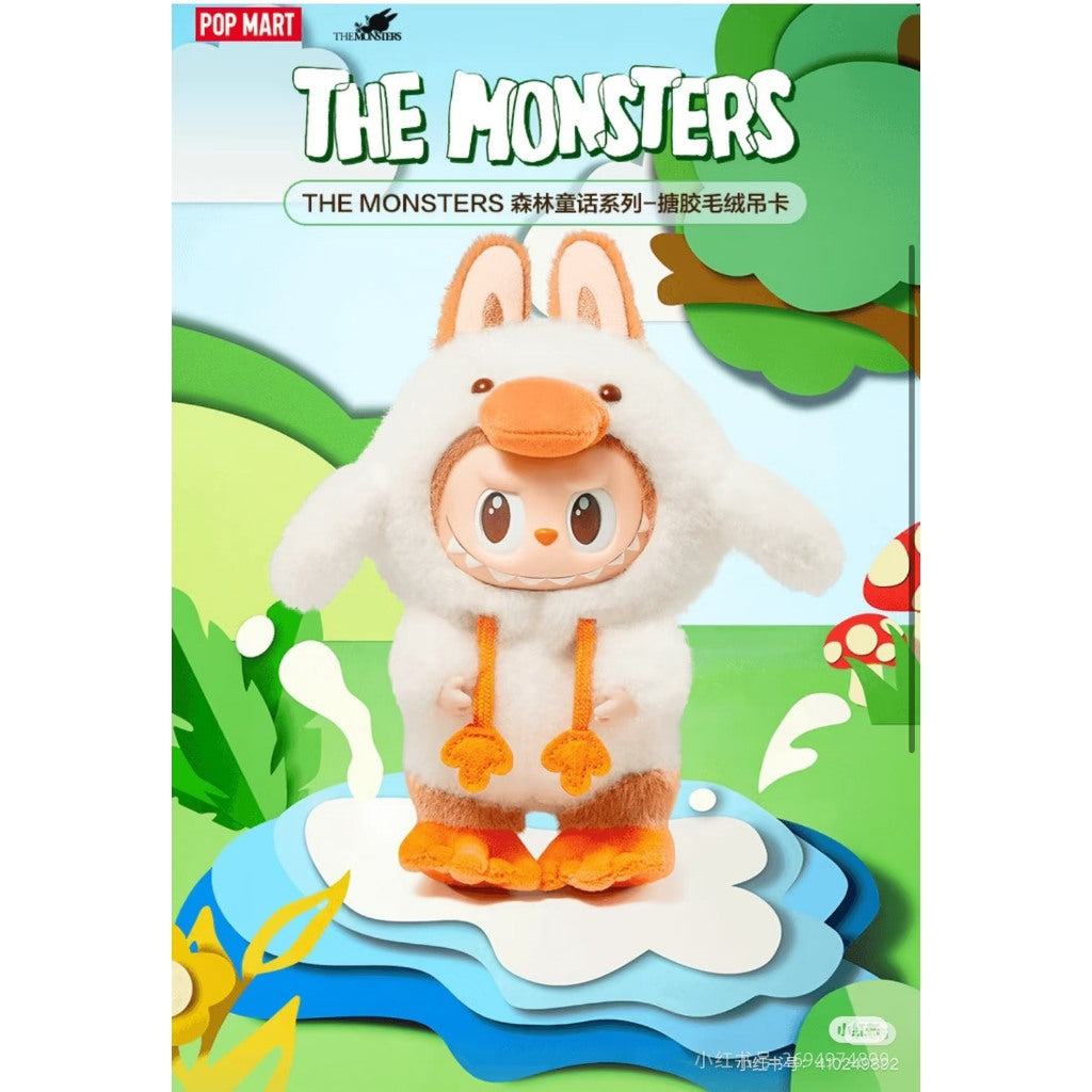快速預購 ✅ Labubu 森林童話 等待序幕 萌粒 搪膠毛絨吊卡 耳機包 泡泡瑪特 公仔 popmart 積分兌換