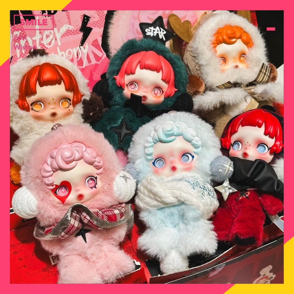 快速預購🔥 Skullpanda 冬季樂章 毛絨搪膠掛件 泡泡瑪特 popmart 吊卡 禮物 娃娃 吊飾 冬日樂章