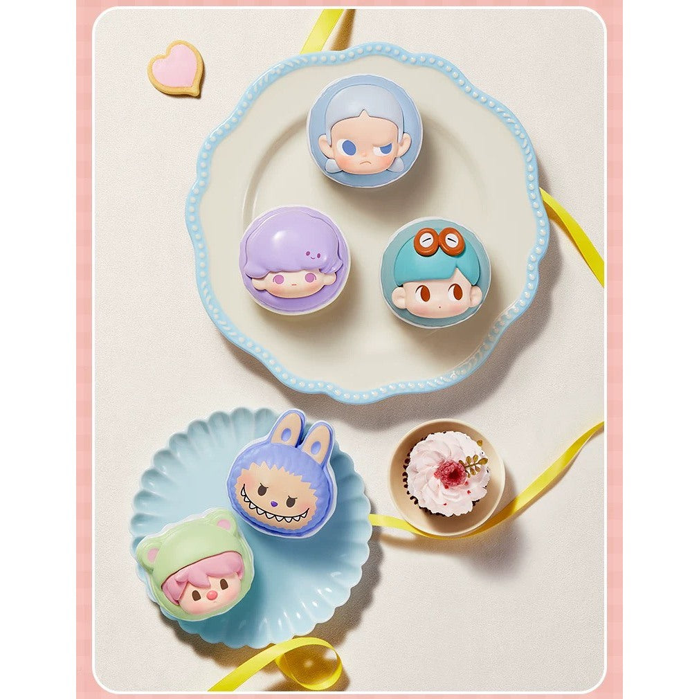 快速預購 ✅ 馬卡龍甜品萌粒 泡泡萌粒 pop bean 食玩 迷你公仔 泡泡瑪特 萌粒收納  labubu 異形瓶