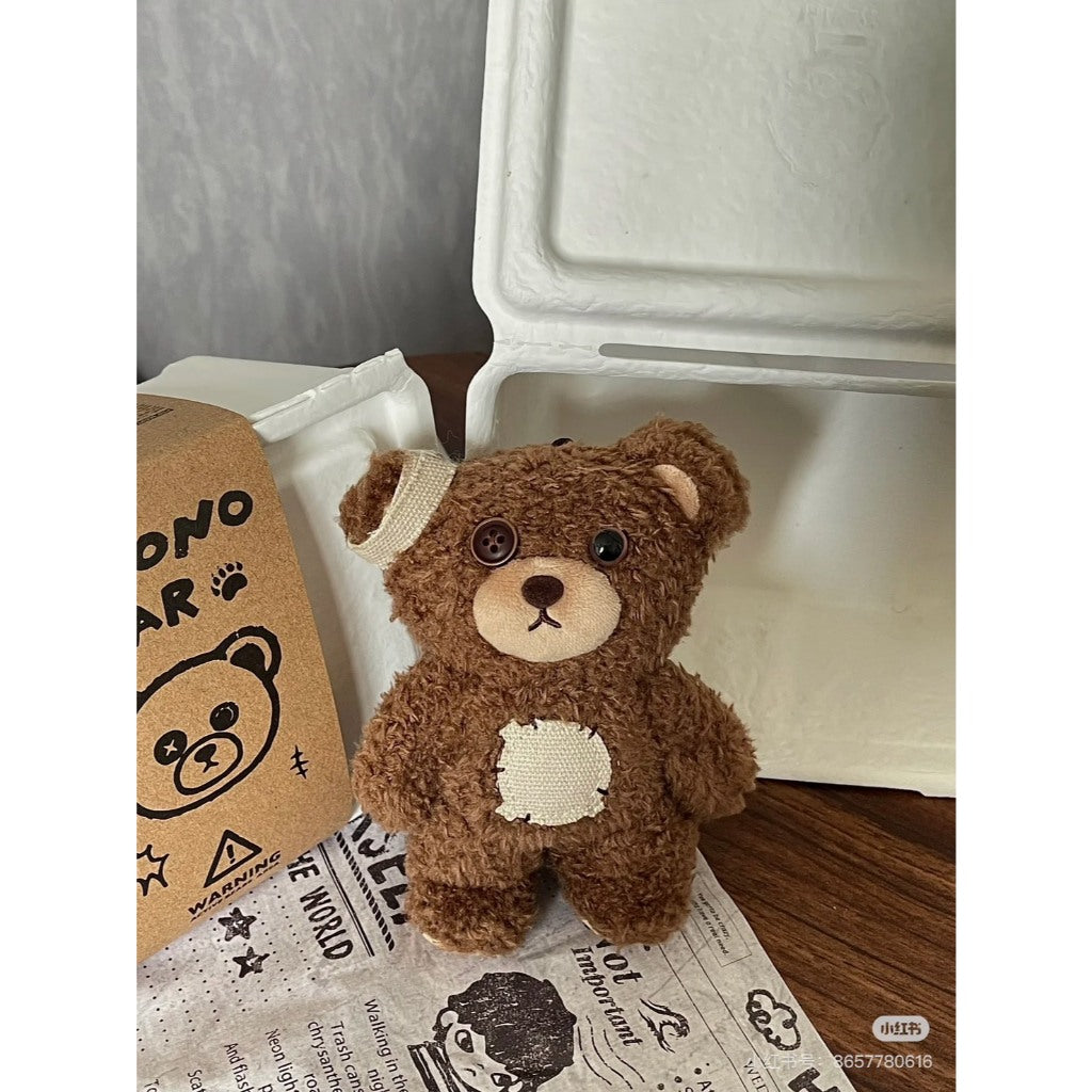 快速預購 ✅ 小野熊毛絨公仔 娃娃 掛件 Hirono 小野 泡泡瑪特 popmart living wild 熊偶