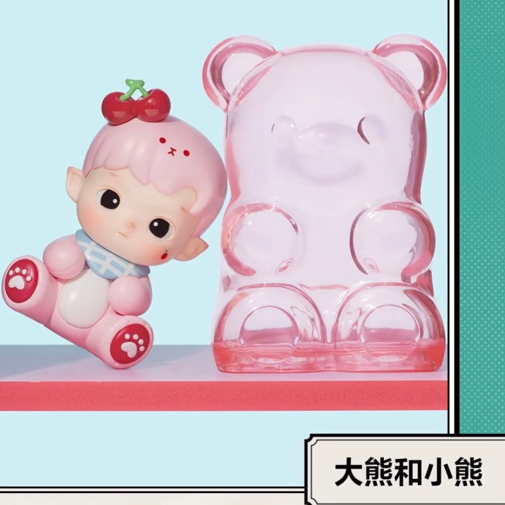 快速預購🔥 Hacipupu 轉轉時光機 確認款 泡泡瑪特 公仔 popmart  營業小哈 隱藏 大熊和小熊 豬豬旅行