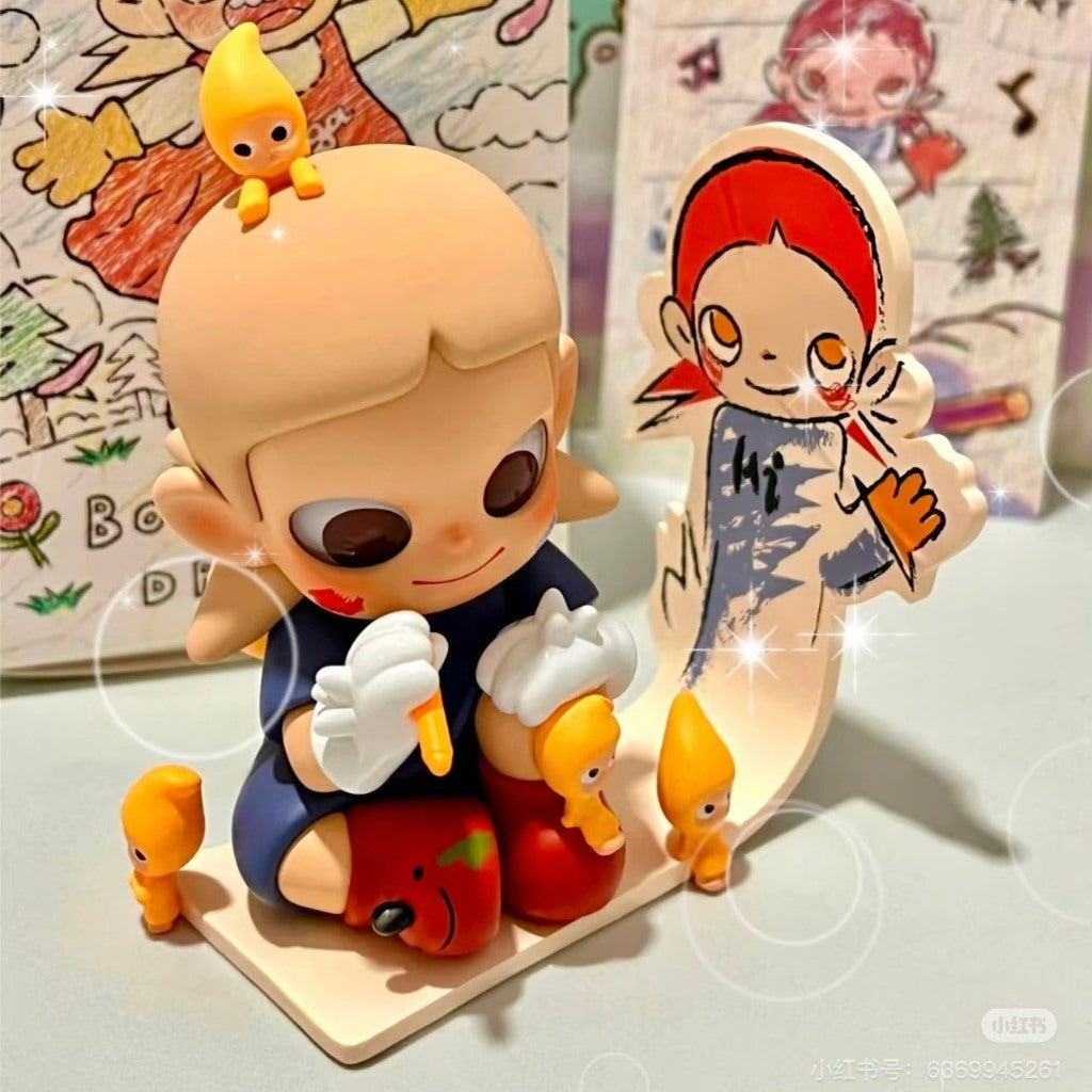 快速預購 ✅ Zsiga 沿線走的人 確認款 隱藏 泡泡瑪特 盲盒 公仔 popmar 日記 讓風灌滿口袋 射箭的人