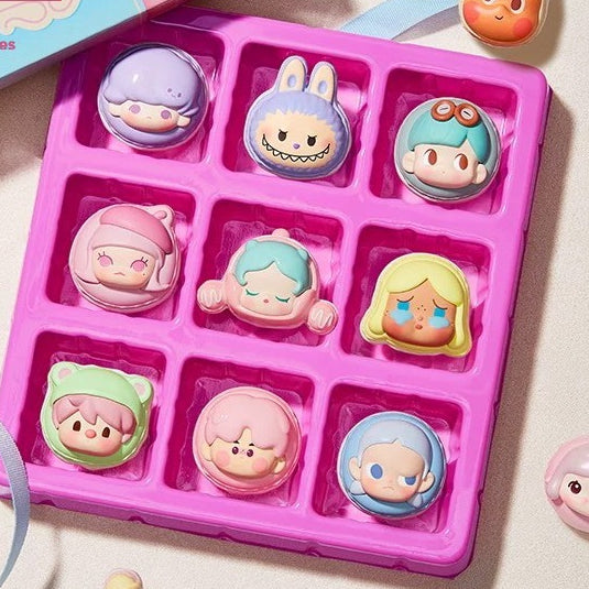 快速預購 ✅ 馬卡龍甜品萌粒 泡泡萌粒 pop bean 食玩 迷你公仔 泡泡瑪特 萌粒收納  labubu 異形瓶