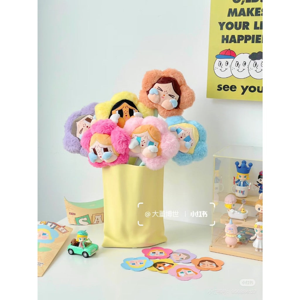 快速預購🔥 哭娃 毛絨花束 確認款 悲傷俱樂部 泡泡瑪特 公仔 CRY BABY popmart 娃娃 櫻桃紅 隱藏
