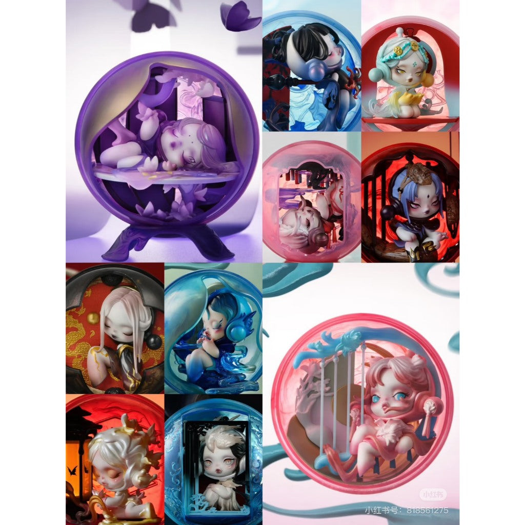 快速預購 ✅ Skullpanda 邸語 觀中景 確認款 隱藏 泡泡瑪特 盲盒 公仔 手辦 popmart SP 灼清影