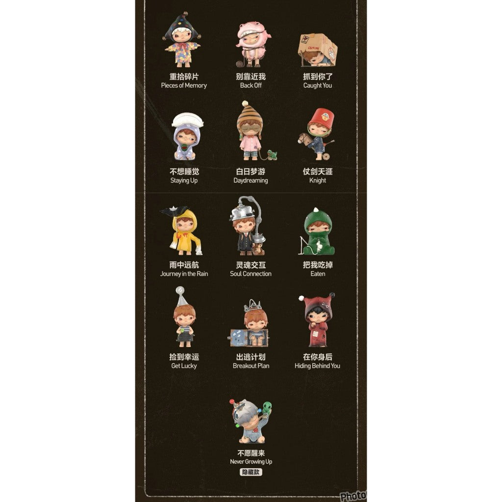 快速預購 ✅ 小野 回聲系列 Hirono 泡泡瑪特 公仔 不想睡覺 抓到你了 確認款 盲盒 把我吃掉 不願醒來 隱藏