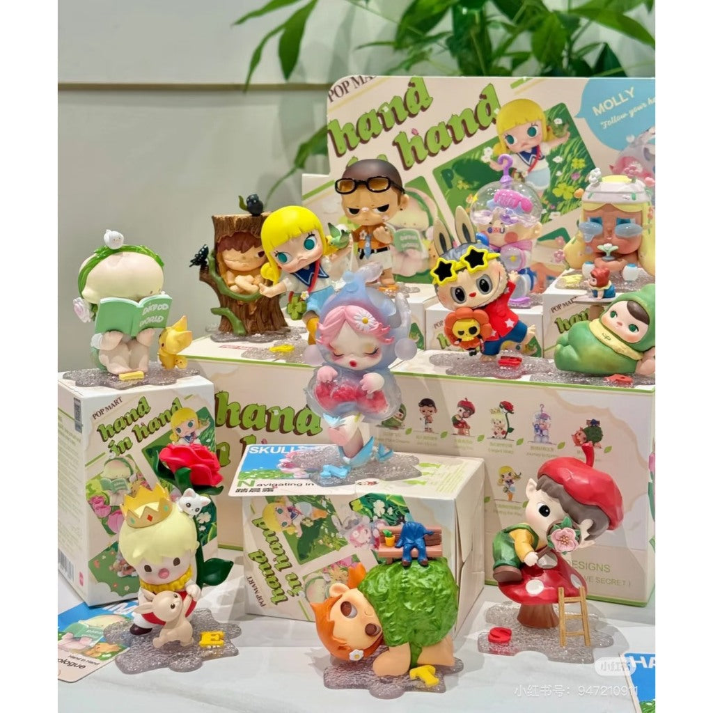 快速預購 ✅ 小手拉小手 確認款 泡泡瑪特 cry baby 哭娃 小野 labubu skullpanda 公仔 隱藏